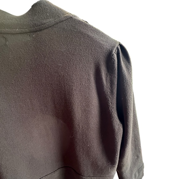 Premise Tie Front 3/4 sleeve Brown Sweater XL (19” Pit to pit) - Picture 5 of 9